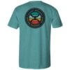 HOOey "Guadalupe" Turquoise Tee -HOOey Shop HT1509TQ BACK SPRING 2021
