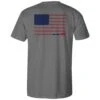 HOOey "Liberty Roper" Grey Tee Shirt -HOOey Shop HT1518GY BACK SPRING 2021