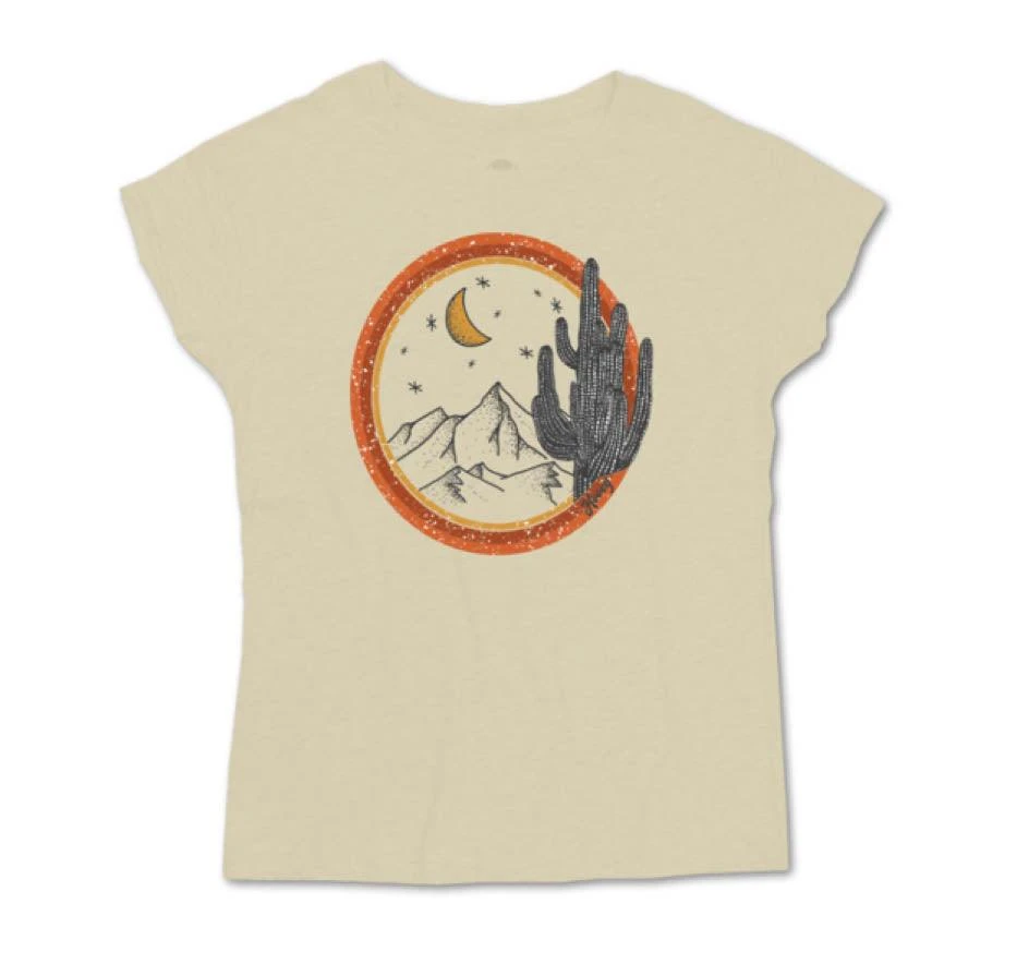 HOOey "Marfa" Cream Tee 3 HOOey "Marfa" Cream Tee