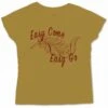 HOOey "Easy Go" Mustard Tee -HOOey Shop HT1542MU