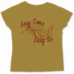 HOOey "Easy Go" Mustard Tee
