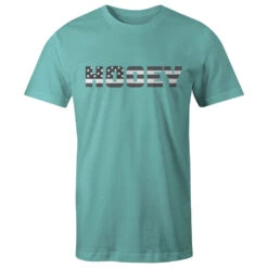 HOOey "Patriot" Turquoise W/Grey/White Flag Logo