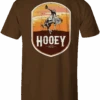 HOOey "Cheyenne" Java T-Shirt -HOOey Shop HT1548BR BACK
