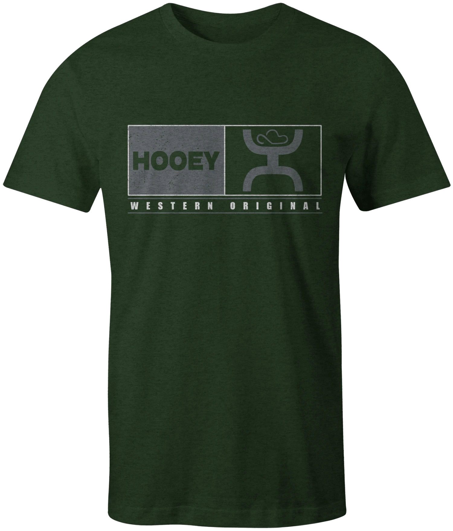 HOOey "Match" Olive W/Grey/White Logo T-Shirt 3 HOOey "Match" Olive W/Grey/White Logo T-Shirt
