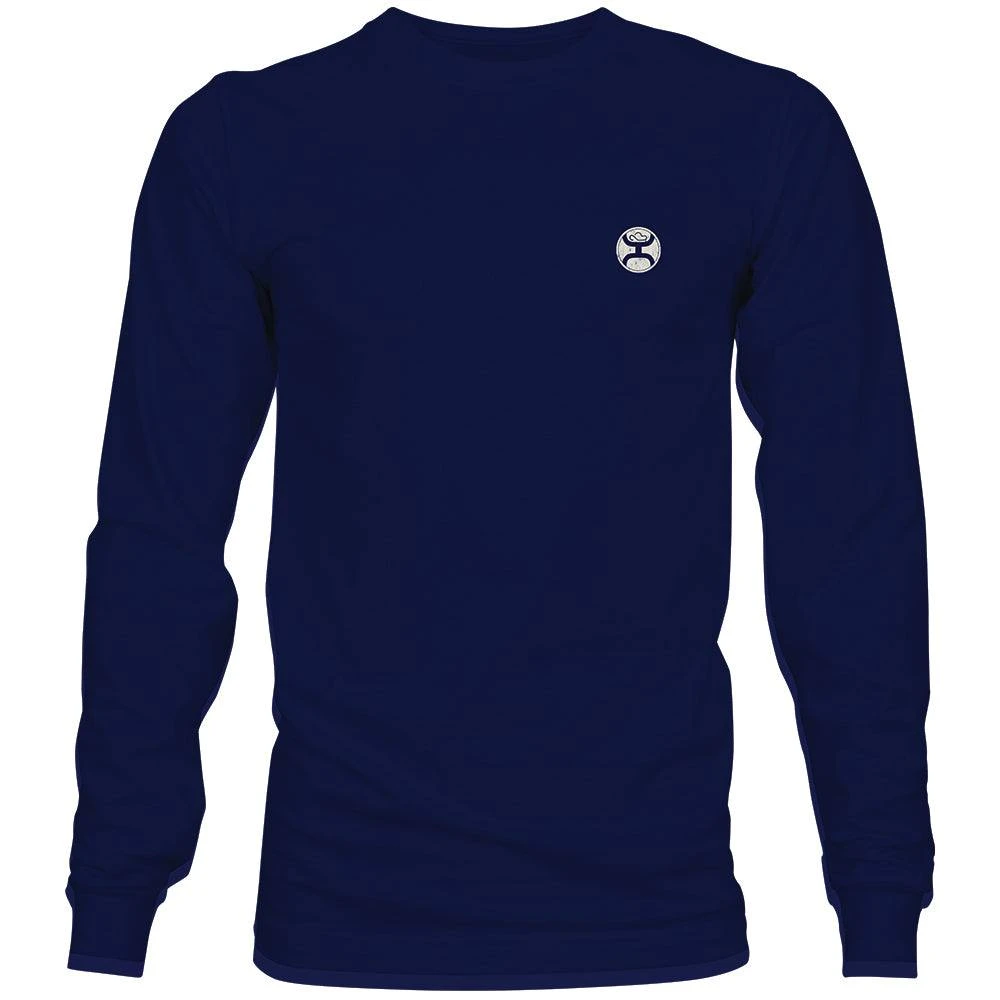 HOOey "Zenith" Navy Long Sleeve T-Shirt 4 HOOey "Zenith" Navy Long Sleeve T-Shirt - Image 2