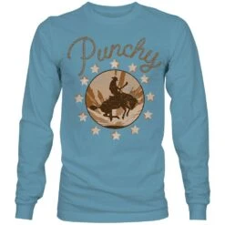 HOOey "Punchy" Denim Long Sleeve T-shirt