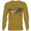 HOOey Youth "Way Out West" Mustard Long Sleeve T-shirt -HOOey Shop HT1561MU FRONT 2b463d93 a9b4 4212 86a9 d7b49fbc68f9