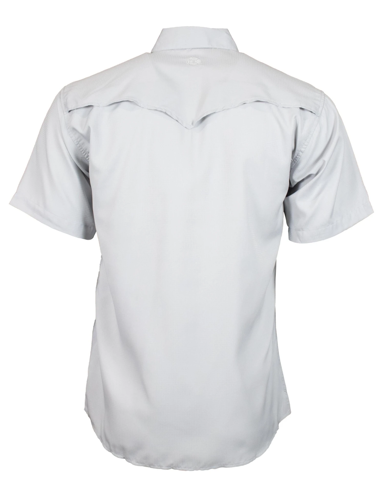 HOOey "Sol" Grey Short Sleeve Pearl Snap Shirt 4 HOOey "Sol" Grey Short Sleeve Pearl Snap Shirt - Image 2