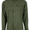 HOOey "Sol" Olive Long Sleeve Pearl Snap Shirt -HOOey Shop HT1612OL