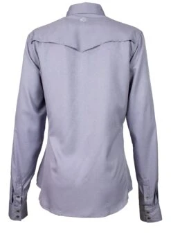 HOOey "Sol" Ladies Violet Long Sleeve Pearl Snap Shirt 10 HOOey "Sol" Ladies Violet Long Sleeve Pearl Snap Shirt -HOOey Shop HT1613PL BACK