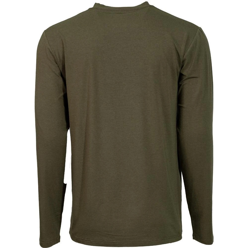 HOOey "Dusk" Olive Log Sleeve Tee 4 HOOey "Dusk" Olive Log Sleeve Tee - Image 2