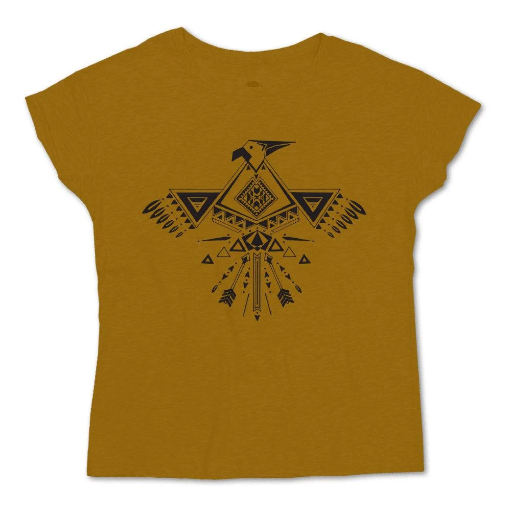HOOey "Thunderbird" Mustard Tee 3 HOOey "Thunderbird" Mustard Tee