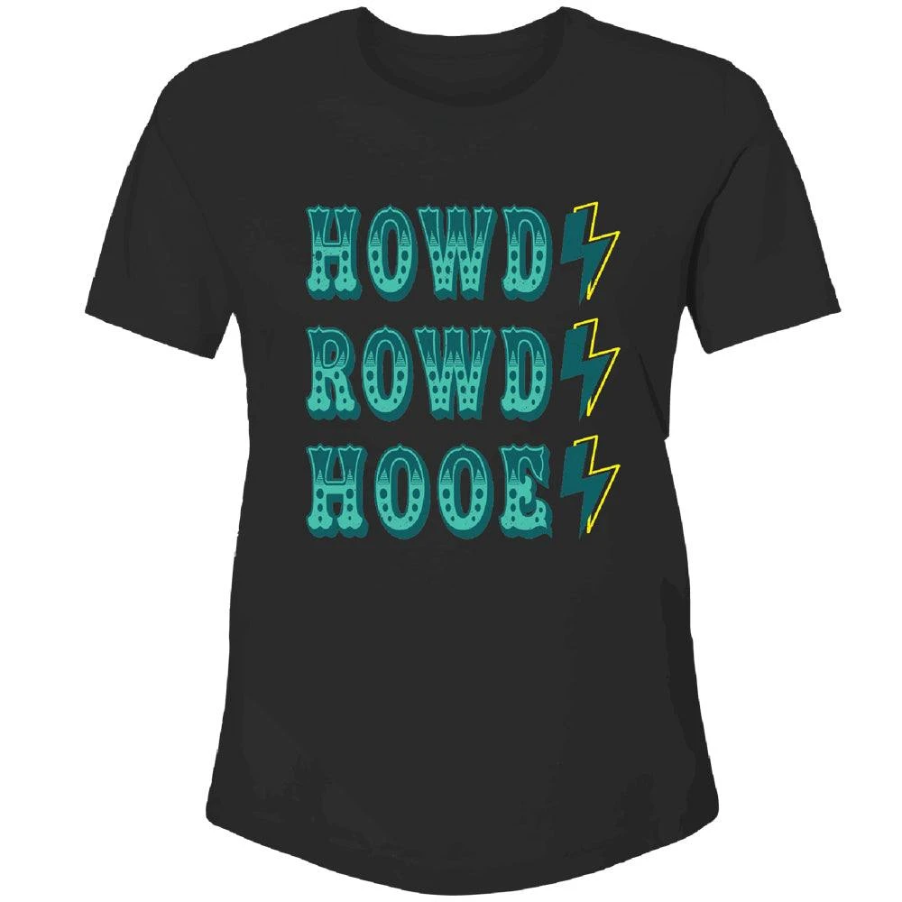 "Howdy Rowdy Hooey" Black Tee 3 "Howdy Rowdy Hooey" Black Tee