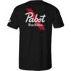 HOOey "Pabst Blue Ribbon" Black W/Red & White T-Shirt -HOOey Shop HT1638BK BACK