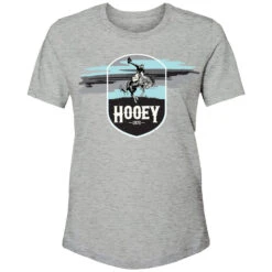 HOOey Youth "Cheyenne Sunset" Grey W/Blue/White Logo T-shirt