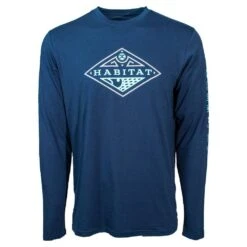 HOOey "The Captain" Navy Long Sleeve T-shirt