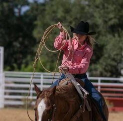 HOOey New! "Sol Competition" Ladies Tea Rose Long Sleeve 11 HOOey New! "Sol Competition" Ladies Tea Rose Long Sleeve -HOOey Shop HT1664PK Spring2023 Jordan 03