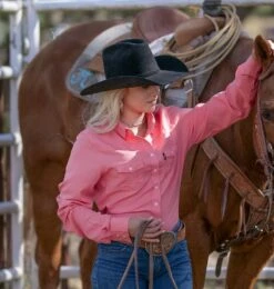 HOOey New! "Sol Competition" Ladies Tea Rose Long Sleeve 10 HOOey New! "Sol Competition" Ladies Tea Rose Long Sleeve -HOOey Shop HT1664PK Spring2023 Jordan 11