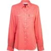 HOOey New! "Sol Competition" Ladies Tea Rose Long Sleeve -HOOey Shop HT1664PK front