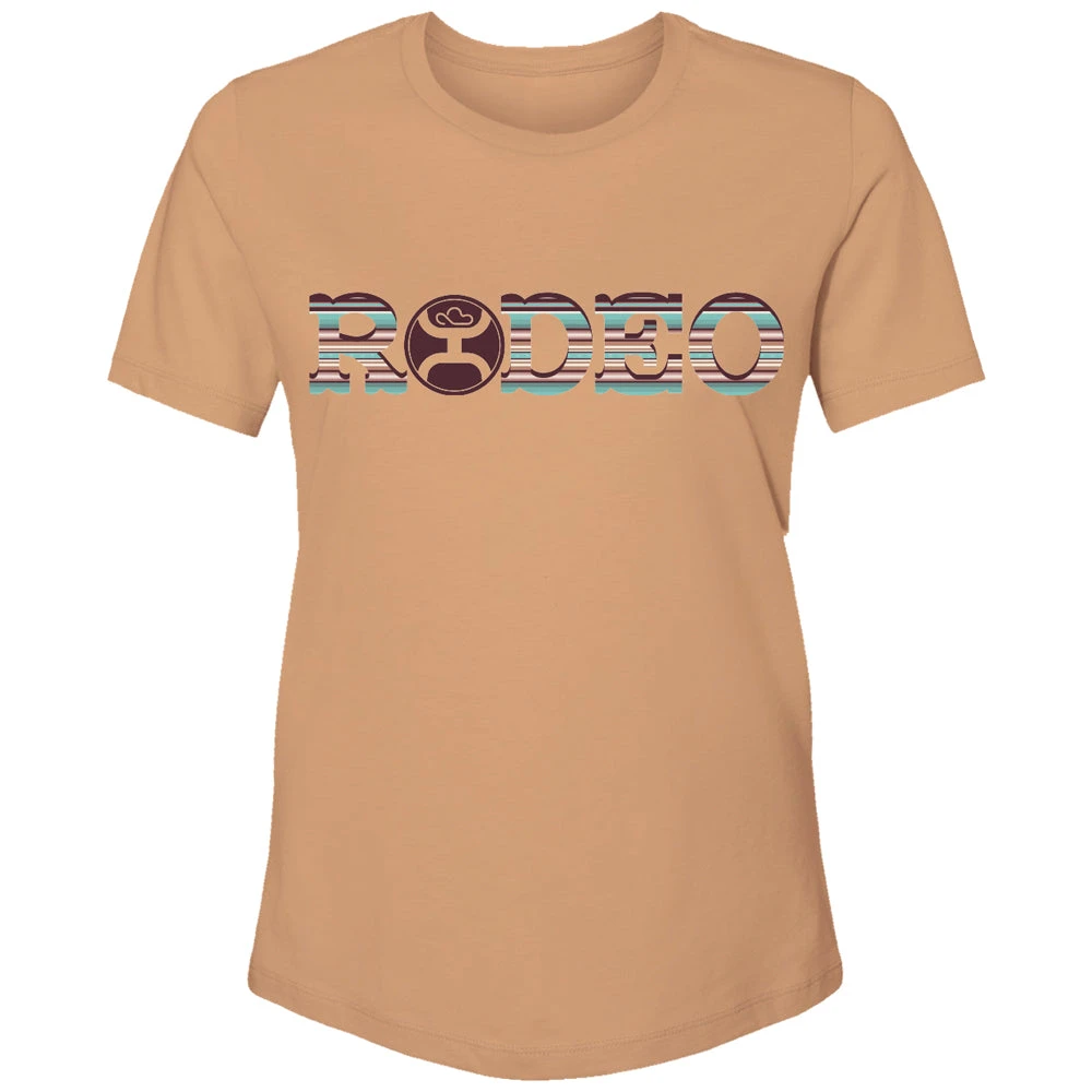 HOOey "Rodeo" Sienna W/Serape Logo T-shirt 3 HOOey "Rodeo" Sienna W/Serape Logo T-shirt