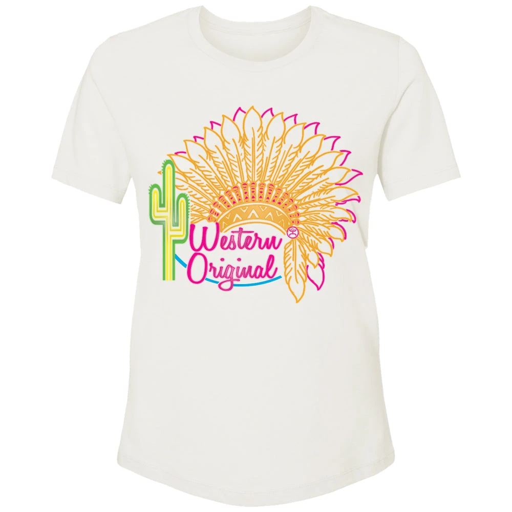 HOOey Youth "Western Original" Cream W/Multi Color Logo T-shirt 3 HOOey Youth "Western Original" Cream W/Multi Color Logo T-shirt