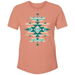 HOOey Youth "Tucson" Terracotta W/Mint/Turquoise Logo T-shirt