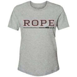HOOey "Rope" Grey W/Black/Pink Logo T-shirt
