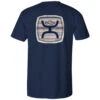 HOOey "Zenith" Navy W/Multi Color Pattern T-shirt