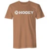 HOOey Youth "Lock-Up" Sienna W/White Logo T-shirt -HOOey Shop HT1687LTBR front 05bd6c64 ad65 4c1f 9164 4bc5fae91674