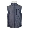 "Hooey Softshell Vest" Denim W/Sherpa -HOOey Shop HV073DE