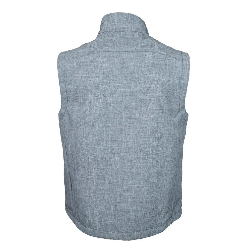 "Hooey Softshell Vest" Grey W/Charcoal 4 "Hooey Softshell Vest" Grey W/Charcoal - Image 2