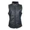 "Hooey Ladies Quilted Vest" Black W/Snake Pattern -HOOey Shop HV082BK