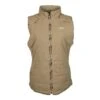 "Hooey Ladies Quilted Vest" Tan W/Serape Accents -HOOey Shop HV082TN