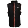 "Hooey Ladies Packable Vest" Black W/Red Floral Lining 2 "Hooey Ladies Packable Vest" Black W/Red Floral Lining -HOOey Shop HV098BKFL