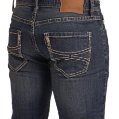 HOOey Dark Vintage Revolver Straight Slim Fit Jeans -HOOey Shop HYMD1RR1CE C