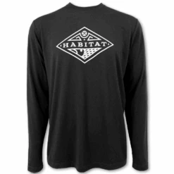 HOOey "Graphite" Black/White Long Sleeve Tee