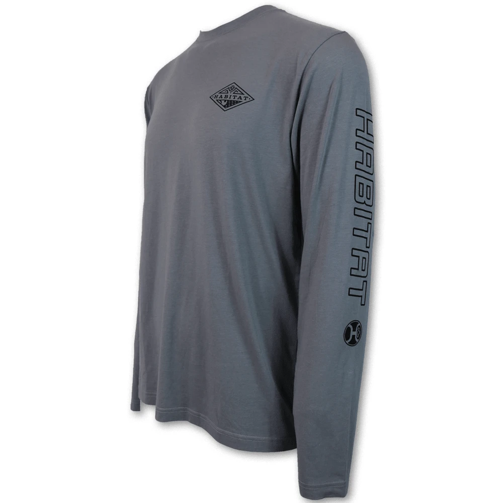 HOOey "Captain" Grey/Black Long Sleeve Tee 3 HOOey "Captain" Grey/Black Long Sleeve Tee