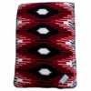 "Hooey Fleece Blanket" Red / Black / White Saddle Pattern -HOOey Shop HooeyBlanketFall2022Ecom