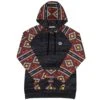 HOOey "Summit" Charcoal W/Aztec Pattern Hoody 1 HOOey "Summit" Charcoal W/Aztec Pattern Hoody -HOOey Shop IMG 2072