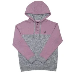 HOOey "Jimmy" Purple/Grey Hoody