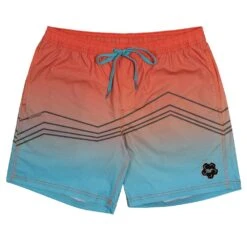 HOOey "Bigwake" Pink/Teal Board Shorts