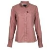 HOOey "Sol" Ladies Clay Long Sleeve Pearl Snap Shirt -HOOey Shop IMG 3858