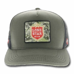 HOOey American Made "Lone Star" Camo Patch Trucker Hat 9 HOOey American Made "Lone Star" Camo Patch Trucker Hat -HOOey Shop LS001front 88999.1533929772.1280.1280
