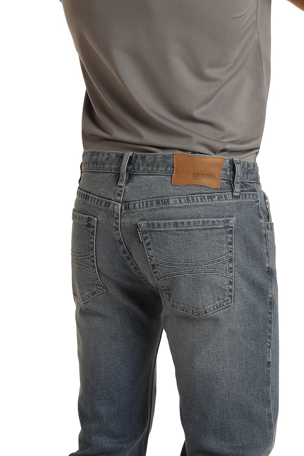 HOOey "Medium Vintage" Slim Fit Straight Bootcut Jeans 3 HOOey "Medium Vintage" Slim Fit Straight Bootcut Jeans