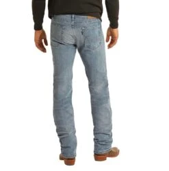 HOOey "Light Wash" Reflex Revolver Slim Straight Jeans