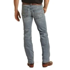 HOOey "Light Vintage" Reflex Revolver Slim Straight Jeans