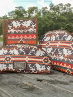 HOOey "Ponderosa" Leather Notebook Cover Brown/Red/White Pattern -HOOey Shop P1500553 02cf4859 2596 4eff b10d ac5e311e988e