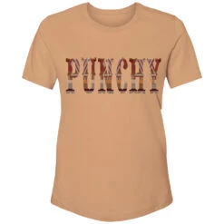 HOOey "Straight Punchy" Sienna W/Punchy Logo T-shirt