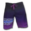 HOOey YOUTH "Roughy" Black/Purple Board Shorts -HOOey Shop RB1018BKPL edited 09089.1542677270.1280.1280