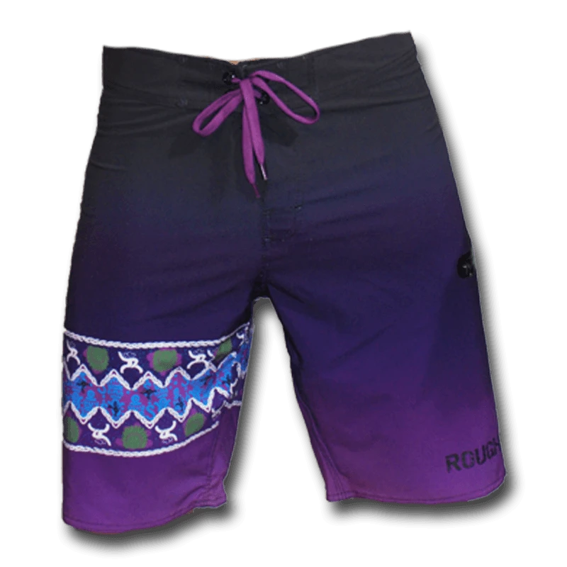 HOOey YOUTH "Roughy" Black/Purple Board Shorts 3 HOOey YOUTH "Roughy" Black/Purple Board Shorts